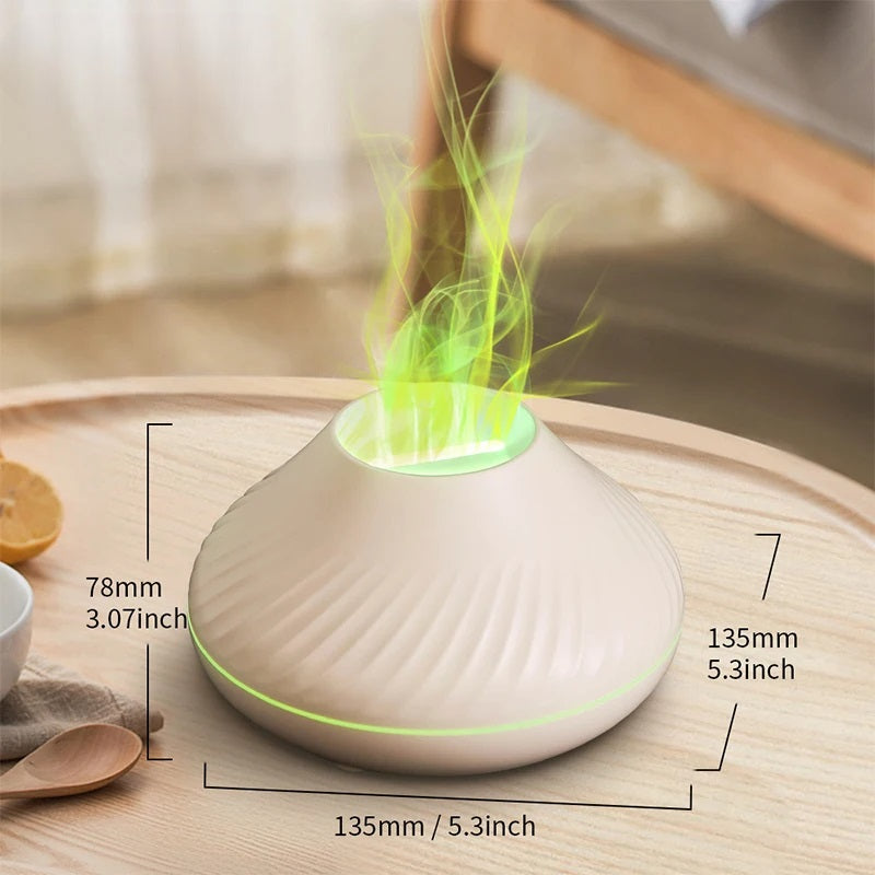 Skorter | Essential Oil Diffuser with LED Flame Effect