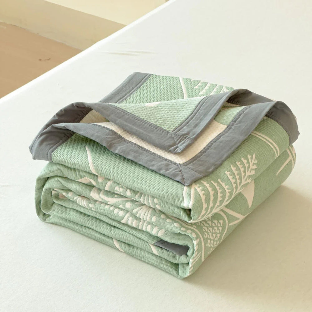 Skorter | Aurea Reversible Cotton Gauze Blanket