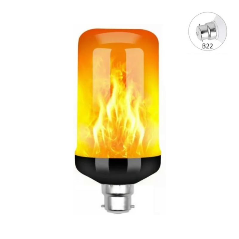 Skorter | FlameGlow LED Lamp – Flickering Flame Effect for Warm and Cozy Atmosphere