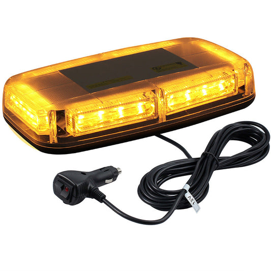Skorter | COB LED Beacon Flashing Magnetic Emergency Warning Strobe Amber Light 12/24V