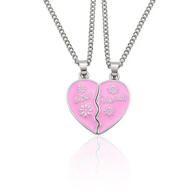 Skorter | 2 Pieces/ Set Chains Choker Broken Heart Jewelry Gift