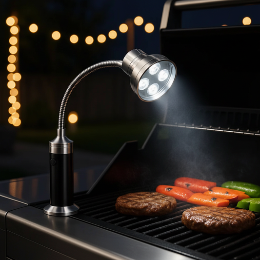 Skorter | Magnetic BBQ Light with 360° Rotation and Bright White LEDs