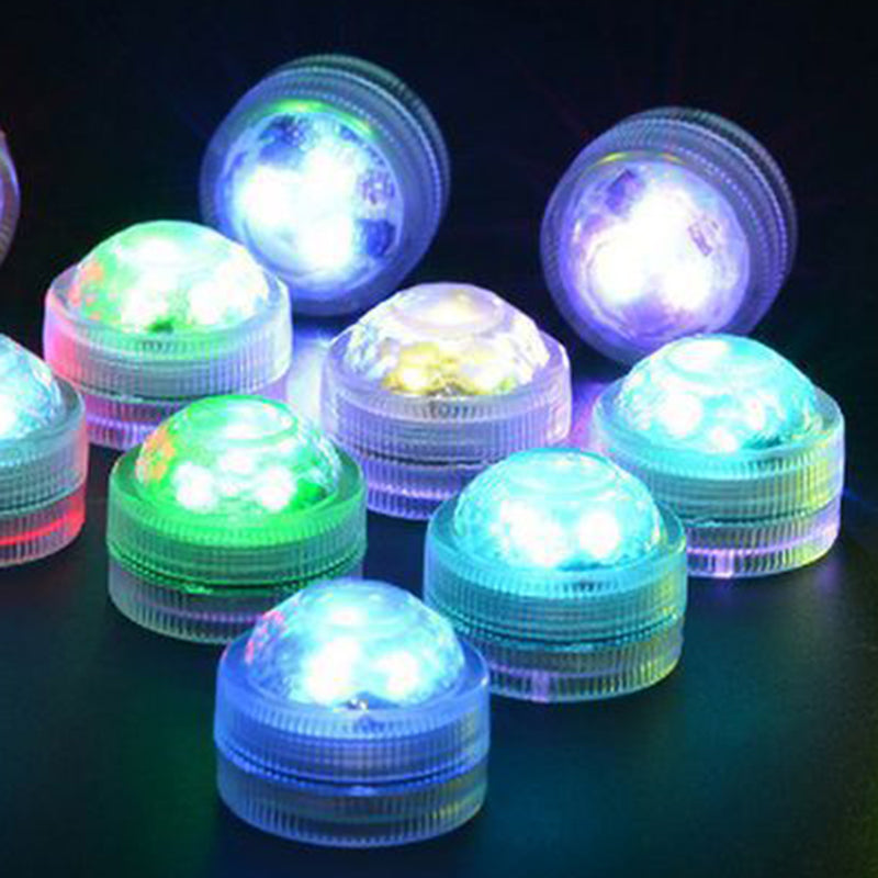 Skorter | Modern simplicity waterproof battery PS round underwater LED landscape lighting outdoor light for outdoor patio