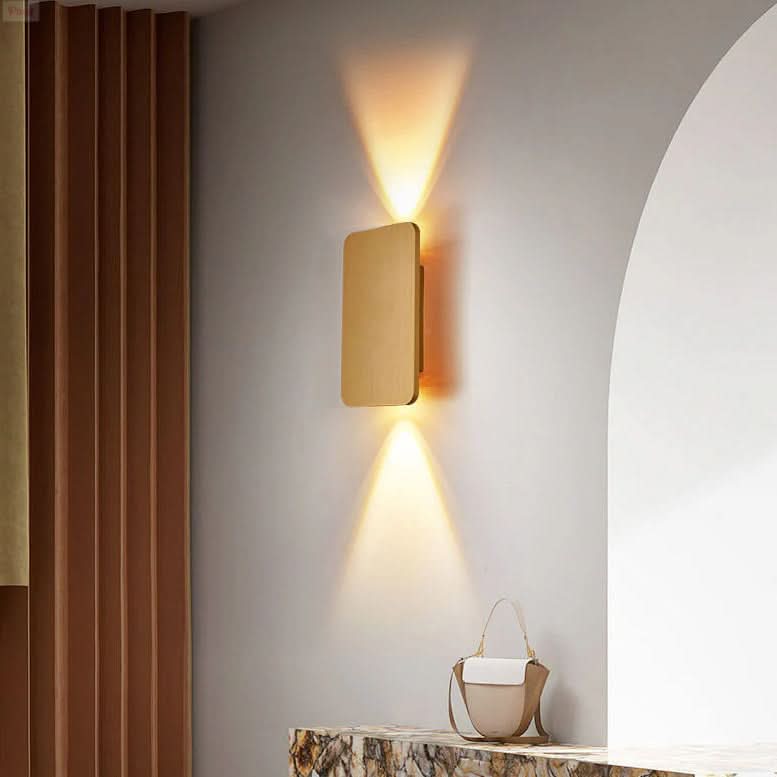 Skorter | Nordic Minimalist Aluminum Rectangular LED Wall Sconce