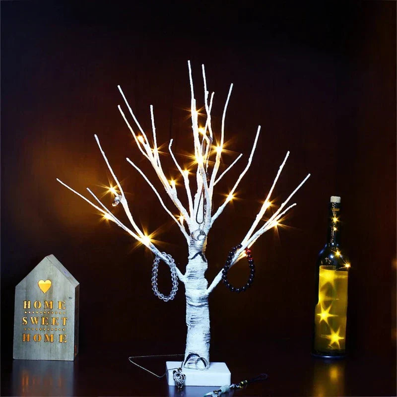 Skorter | LumiTree - LED Light Tree Table Decoration, Warm White Lights