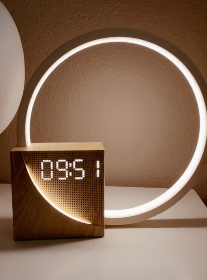 Skorter | Sunrise Simulation Alarm Clock with Built-In Charger