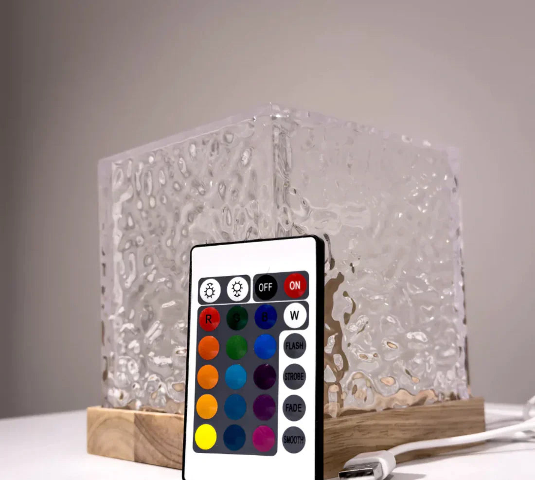 Skorter | AuroraGlow Northern Lights Lamp – 16 Colour LED Mood Light with Remote