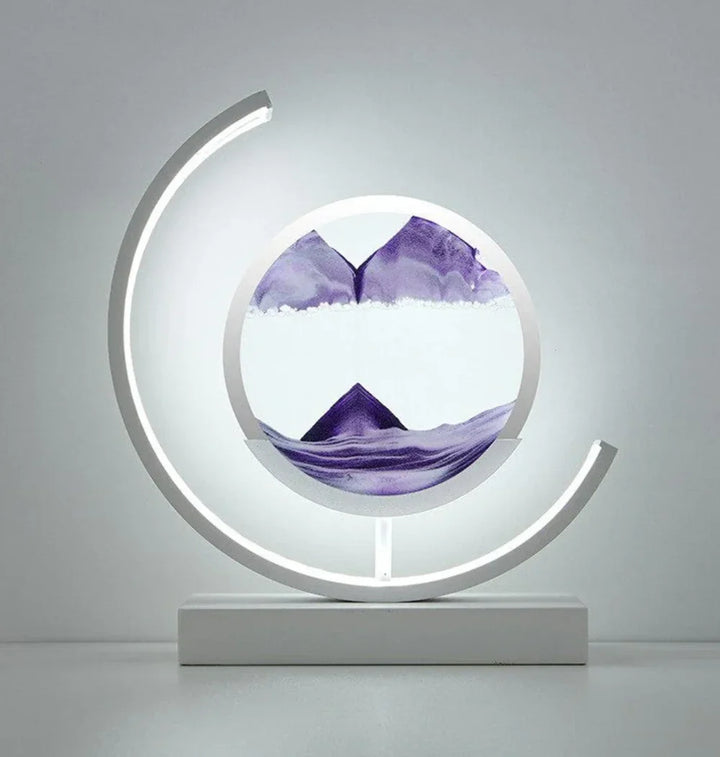 Skorter | Balance Sand Art Lamp | Best Lava Lamps-Inspired Space Lamp, Cool LED Night Light for Relaxing Bedroom & Living Room Decor