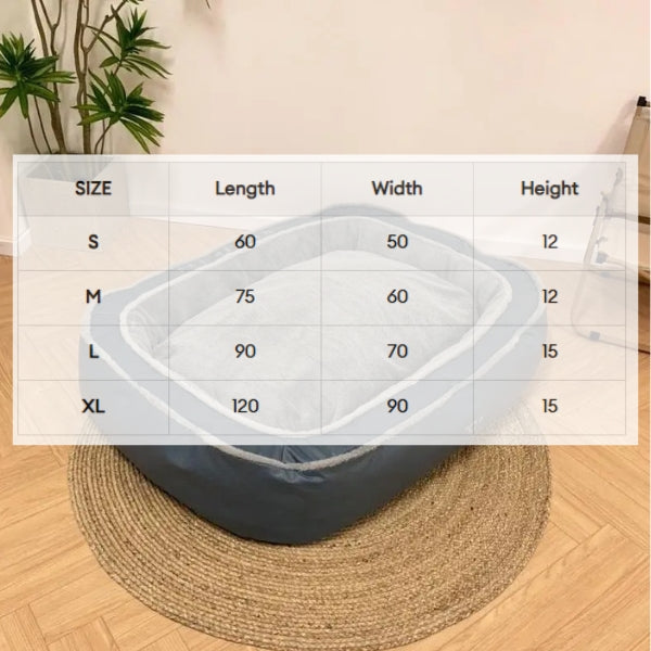 Skorter | Dog Bed: Memory Foam Beds for Large Dogs | Perfect for Arthritis Relief