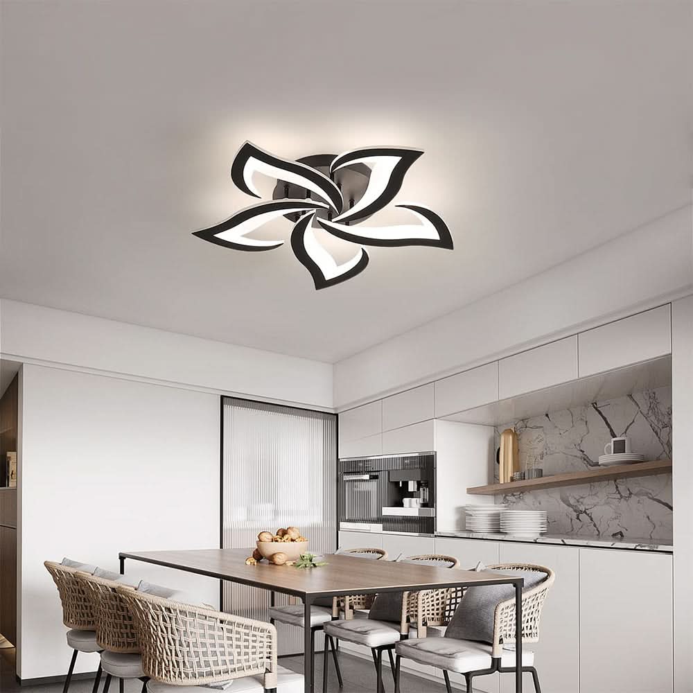 Skorter | Modern Flower-Shaped LED Ceiling Light for Home Décor