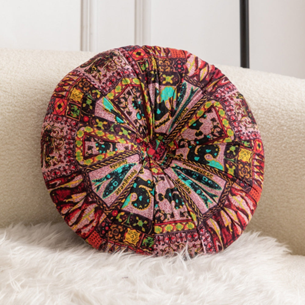 Skorter | Boho Round Seat Cushion