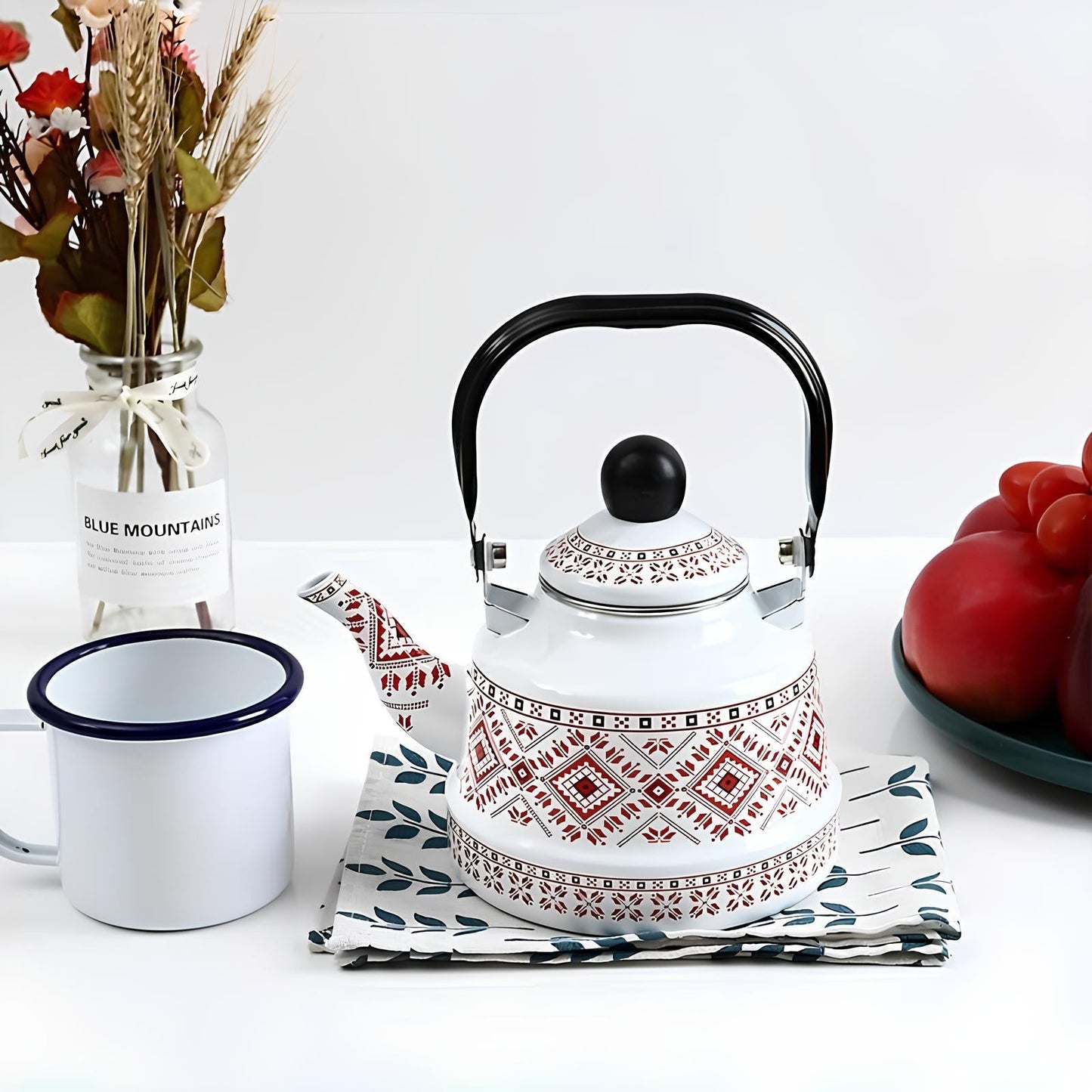Skorter in retro enamel