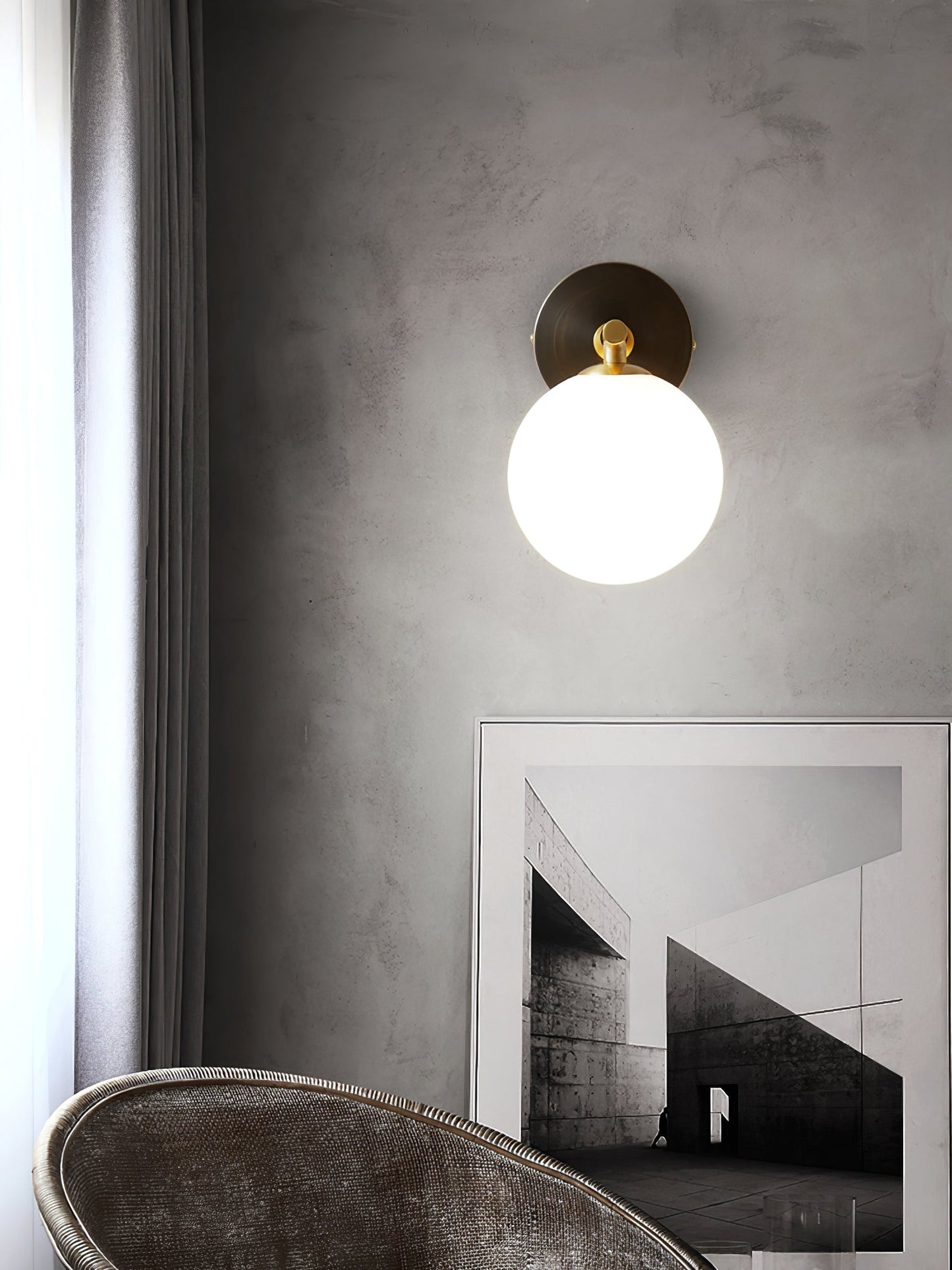 Skorter | GlobalGlow – Gold Wall Lamp with Global Inspiration