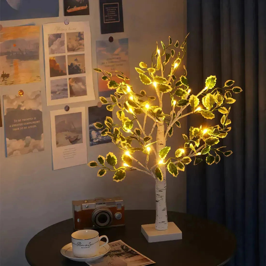 Skorter | BrightTree LED Lamp – Illuminated Tree Light for Home Décor and Ambient Lighting