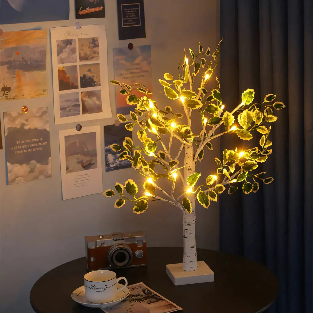 Skorter | Magical BrightTree Table Lamp – Elegant Tree Design with Warm LED Light
