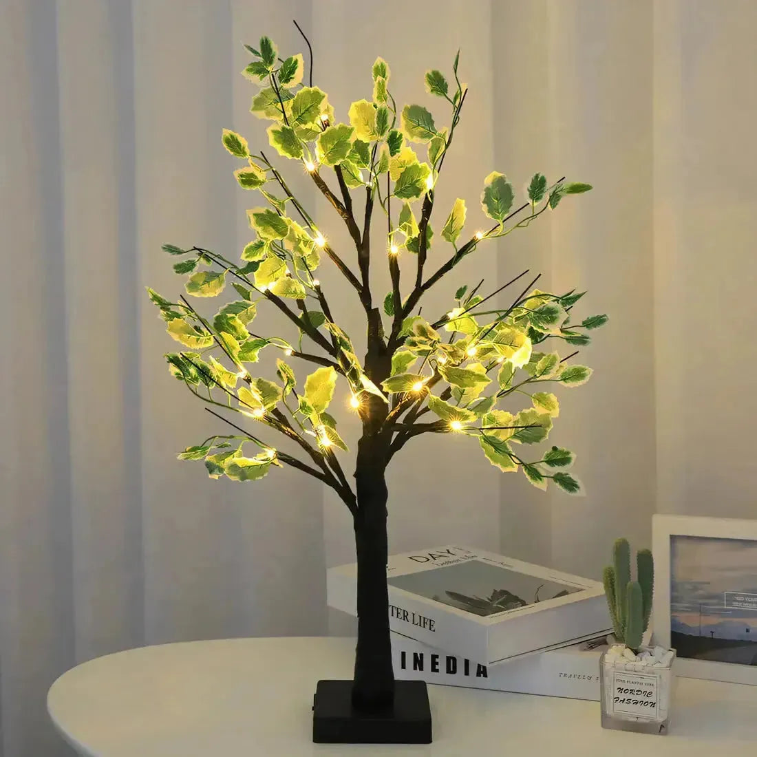 Skorter | BrightTree LED Lamp – Illuminated Tree Light for Home Décor and Ambient Lighting