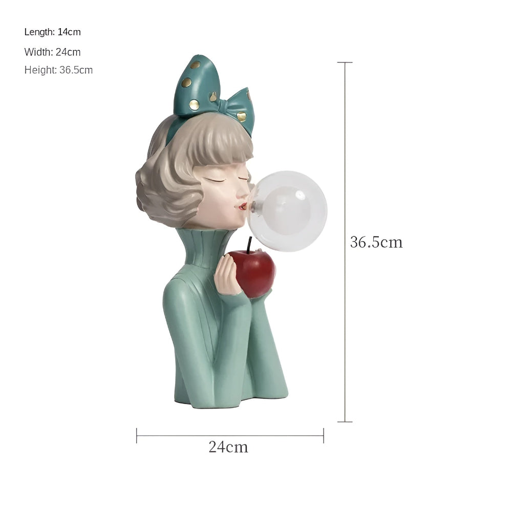 Skorter | BubbleFairies Table Lamp – Enchanting Quartet Cartoon Girl Figurine Light