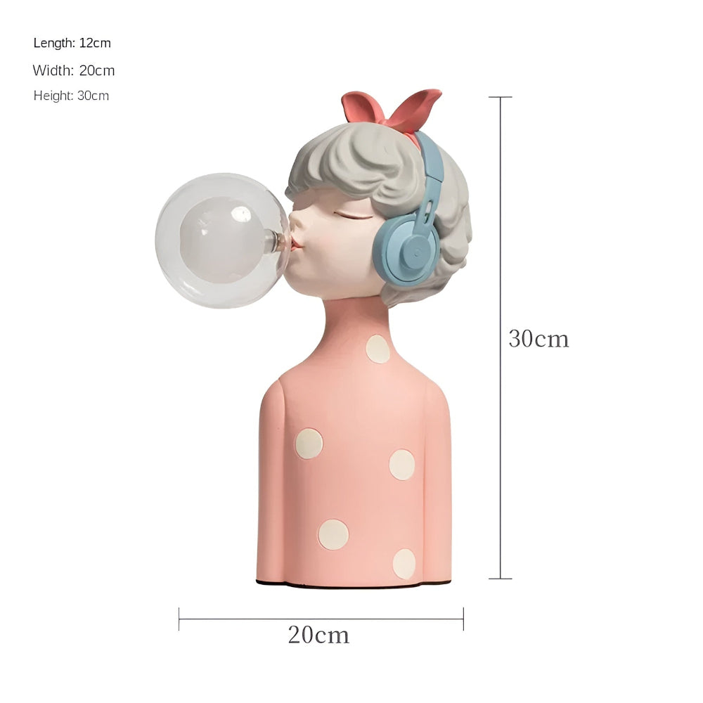 Skorter | BubbleFairies Table Lamp – Enchanting Quartet Cartoon Girl Figurine Light