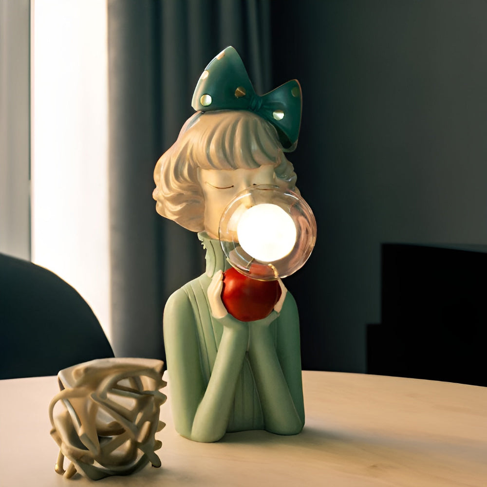 Skorter | BubbleFairies Table Lamp – Enchanting Quartet Cartoon Girl Figurine Light
