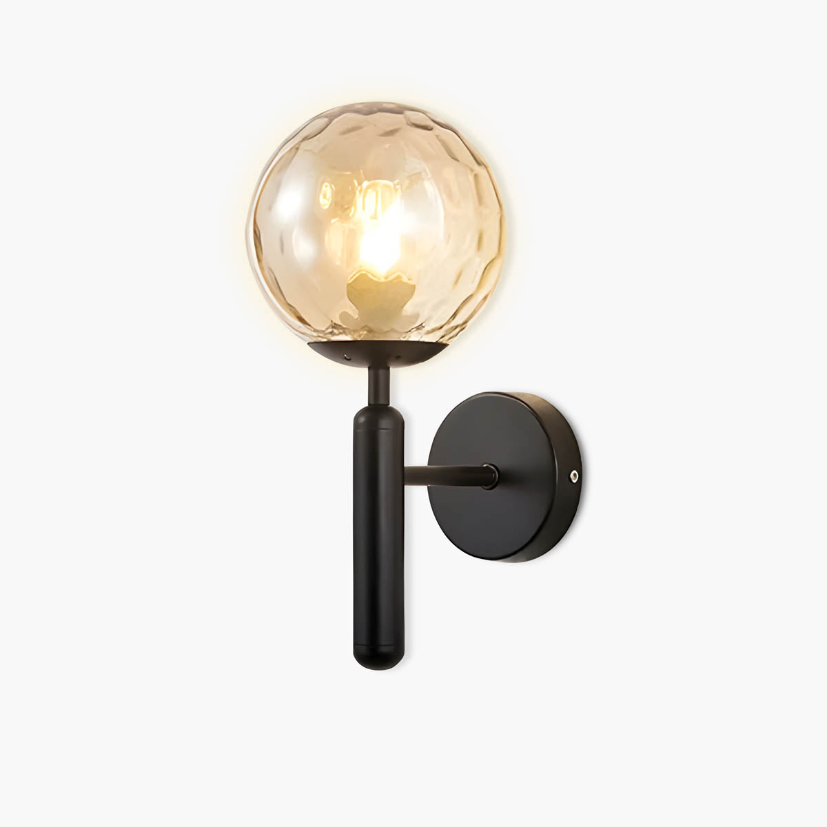 Skorter | Elegant wall lamp Clear in beautifully crafted glass