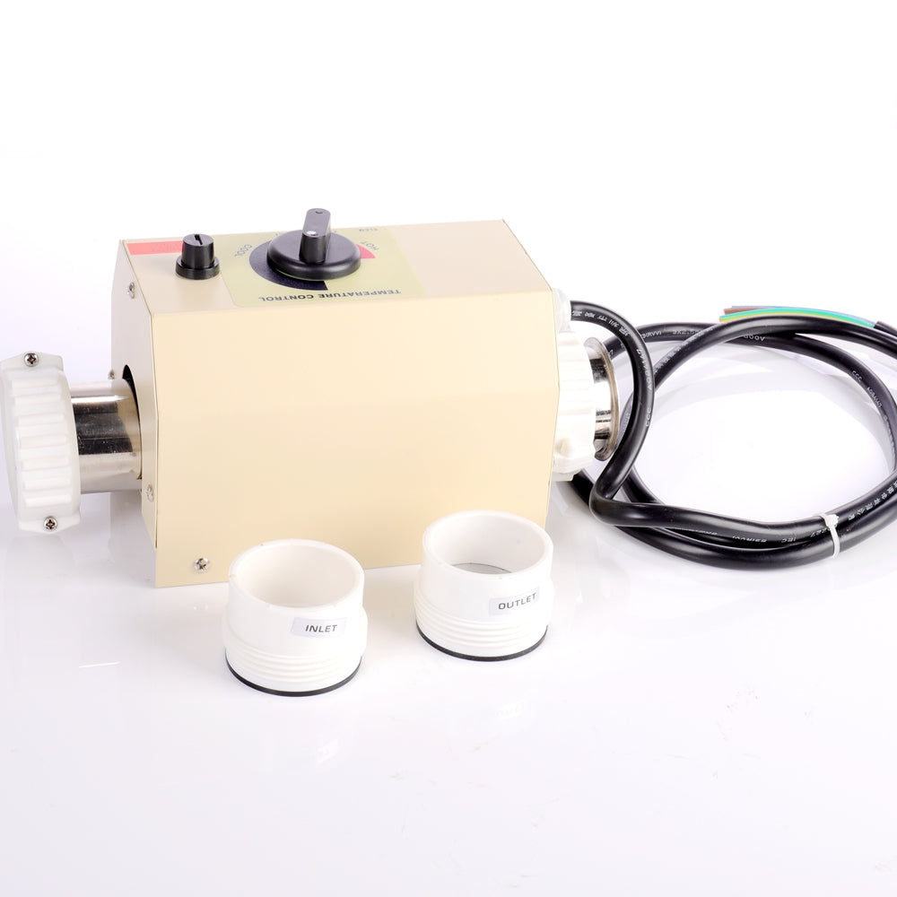 Digital Thermostat 220V 3KW Swimming Pool Heater Hot Water Thermostat for Bathtub Swimming Pool Spa Large Small Spas