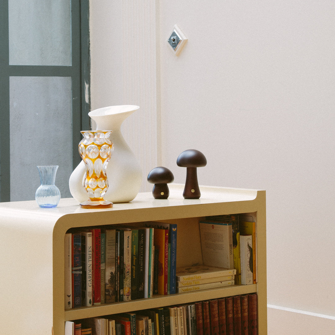 Skorter | Mushie Lamp Duo | Small & Fast | Walnut