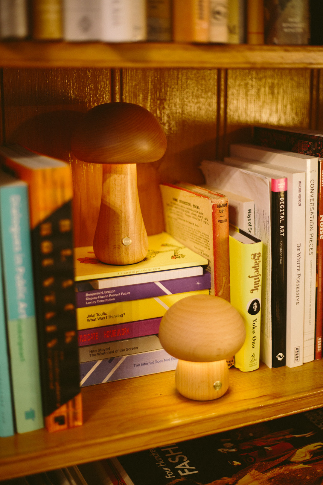 Skorter | Mushie Lamp Duo | Small & Regular | Birch