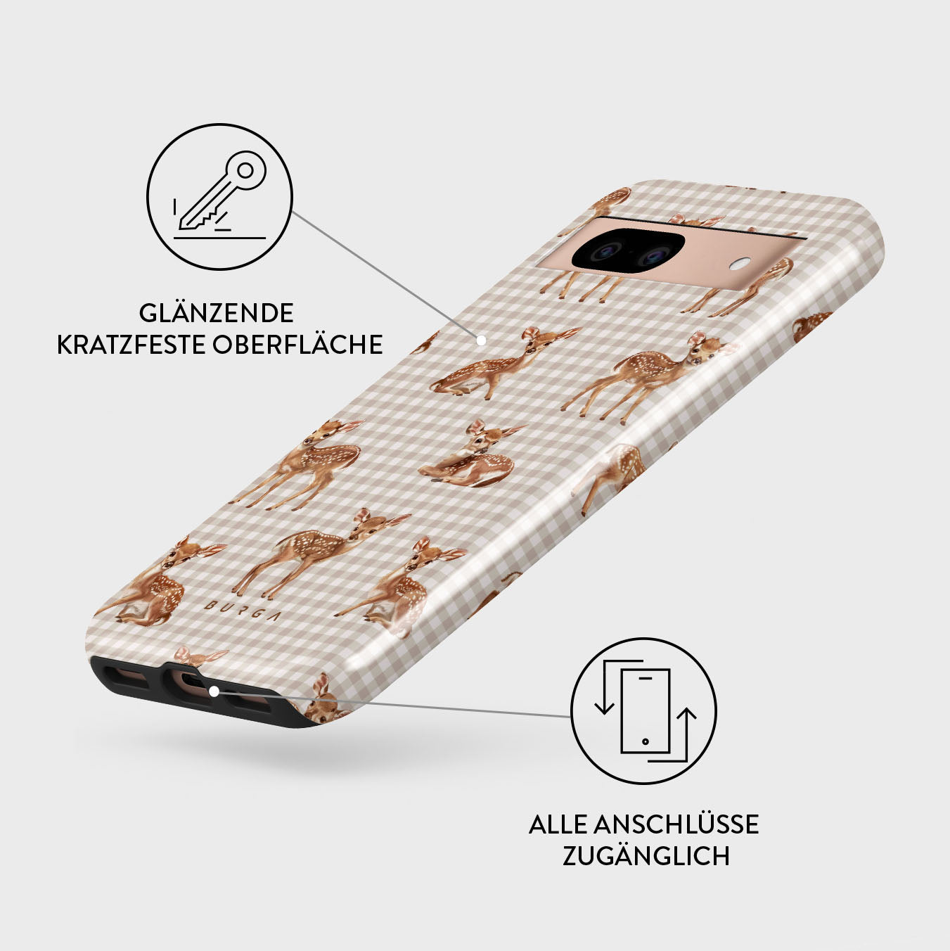 Skorter | Bambi - Google Pixel 8a Case