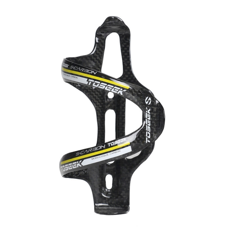 Skorter | TOSEEK Gloss Full Carbon Fiber Road Bicycle Water Bottle Holder(Yellow)