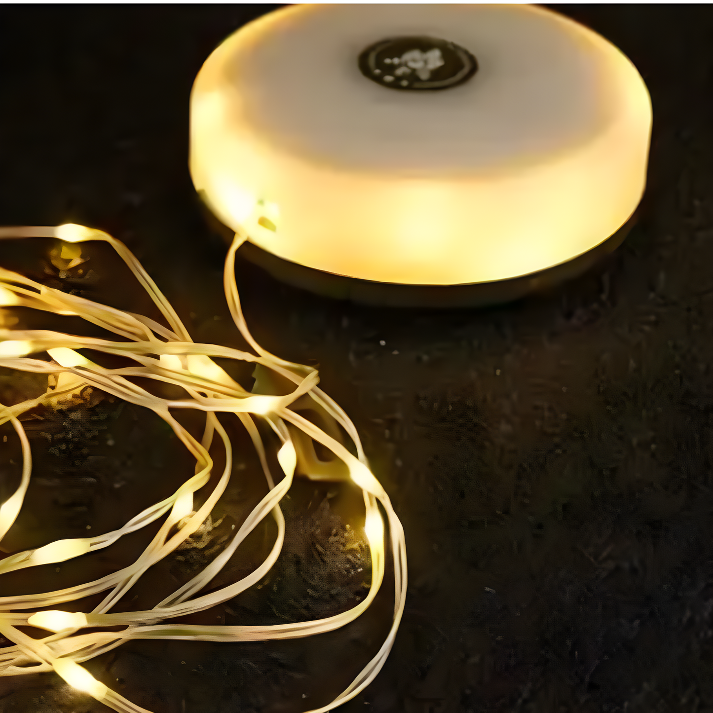 Skorter | CampBeam LED Outdoor String Lights – Rechargeable Waterproof Lights with Magnetic Hooks & 5 Lighting Modes