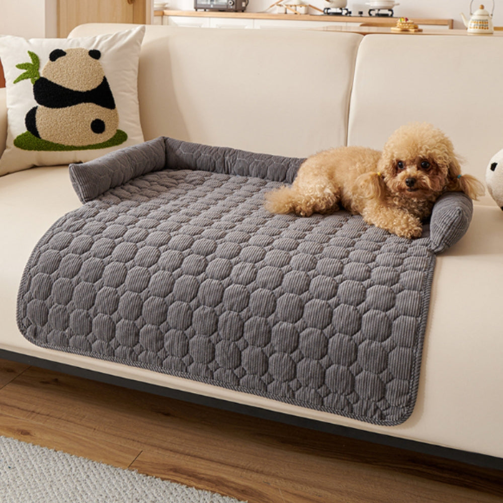 Skorter | Canine Non-Slip Bolster Pet Quilted Bed