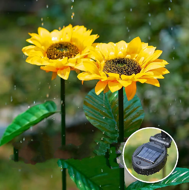 Skorter | SolarBloom Waterproof Solar-Powered Sunflower Lamp