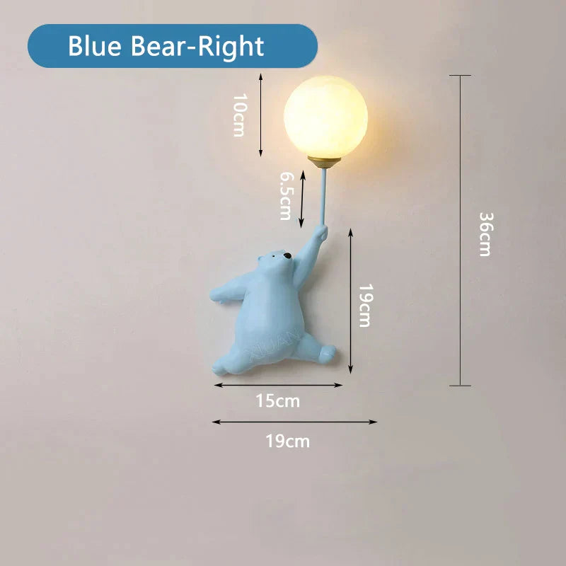 Skorter | KinderDroom - Drawing Figure Wall Lamp for Kids