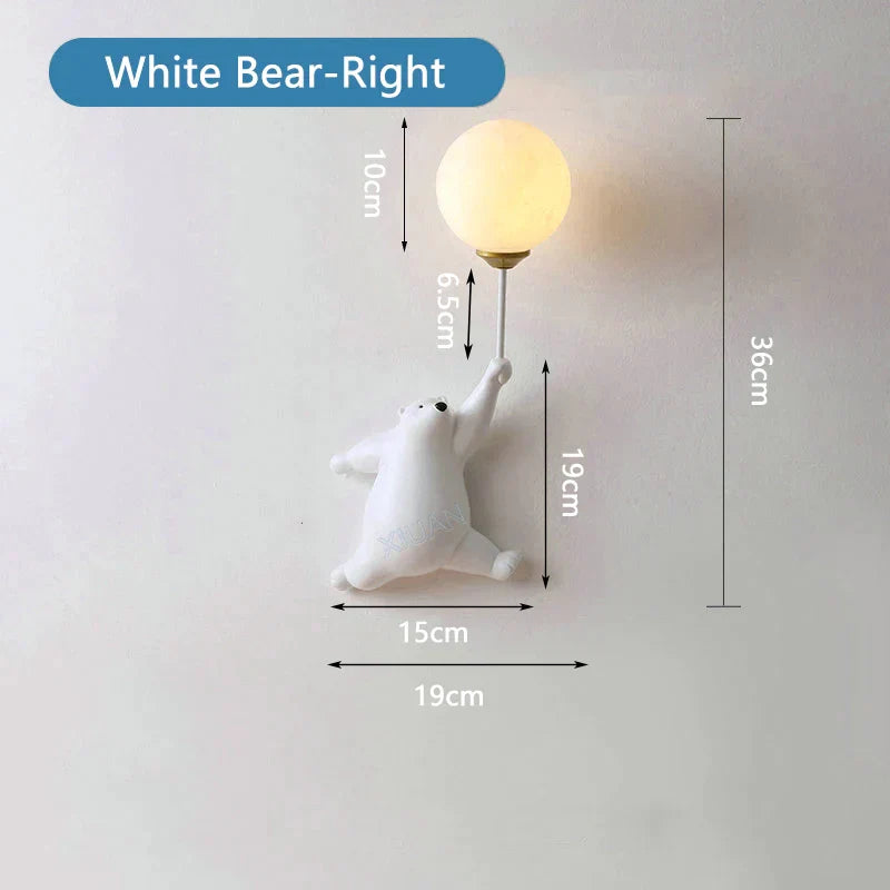 Skorter | KinderDroom - Drawing Figure Wall Lamp for Kids