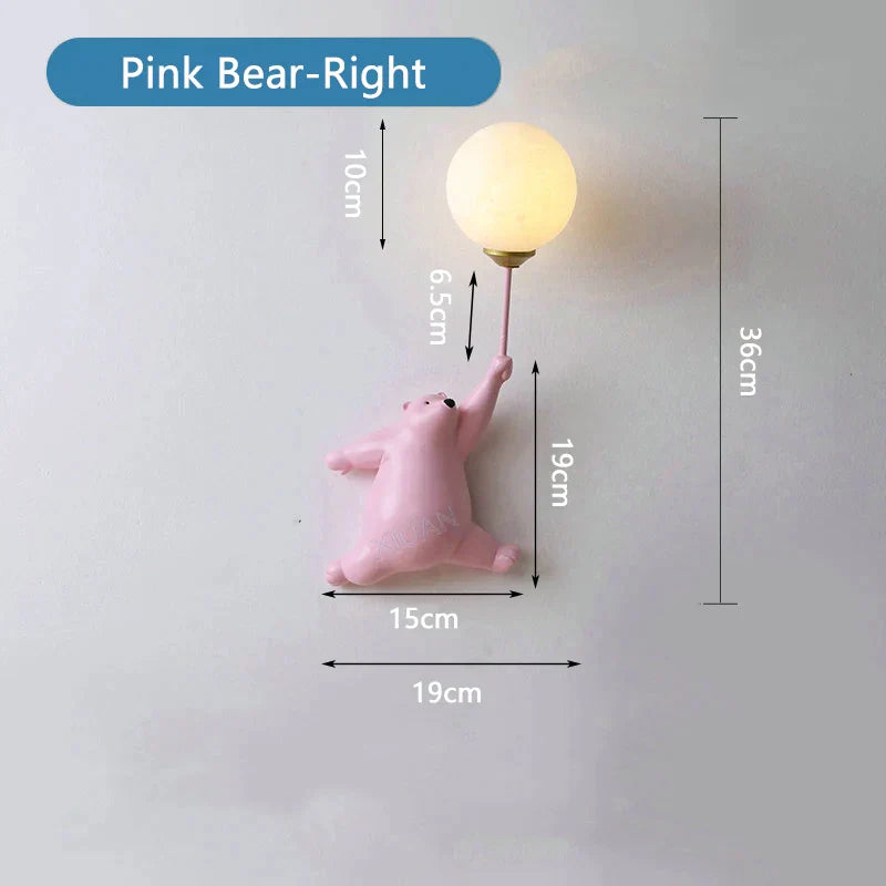 Skorter | KinderDroom - Drawing Figure Wall Lamp for Kids