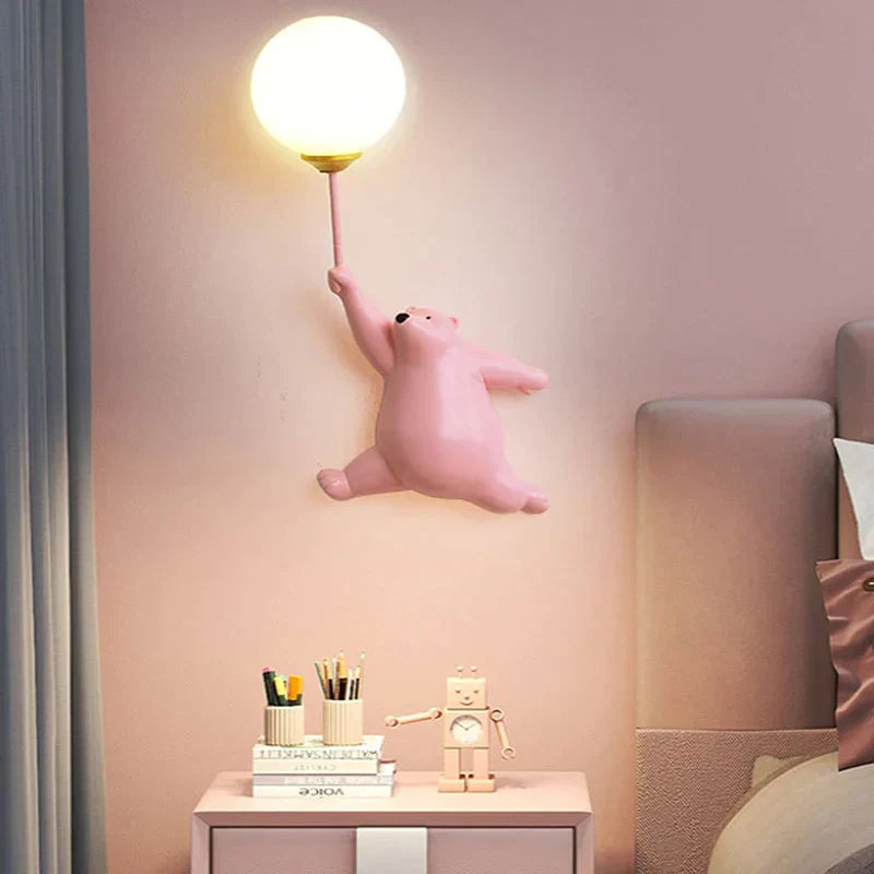 Skorter | KinderDroom - Drawing Figure Wall Lamp for Kids