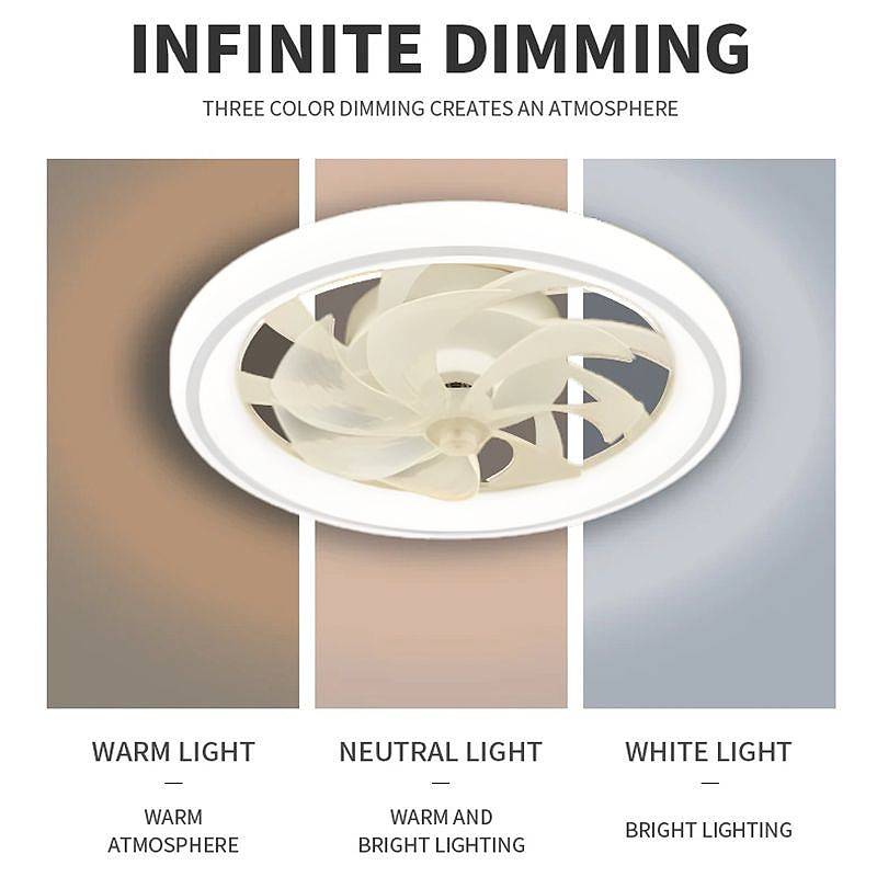 Skorter | Smart Bedroom Ceiling Fan with LED Lights