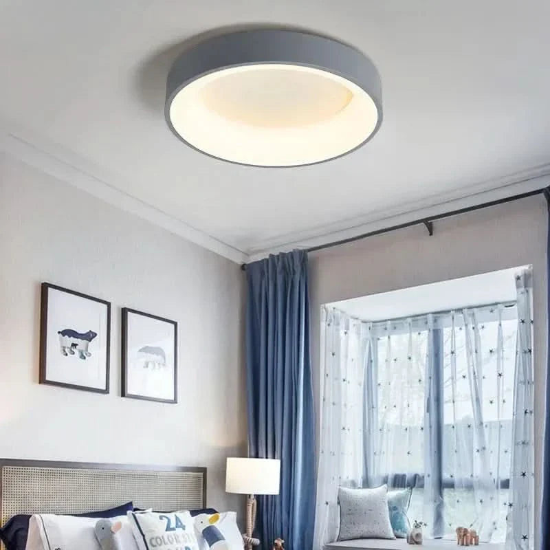 Skorter | Modern Round LED Ceiling Light – Flush Mount