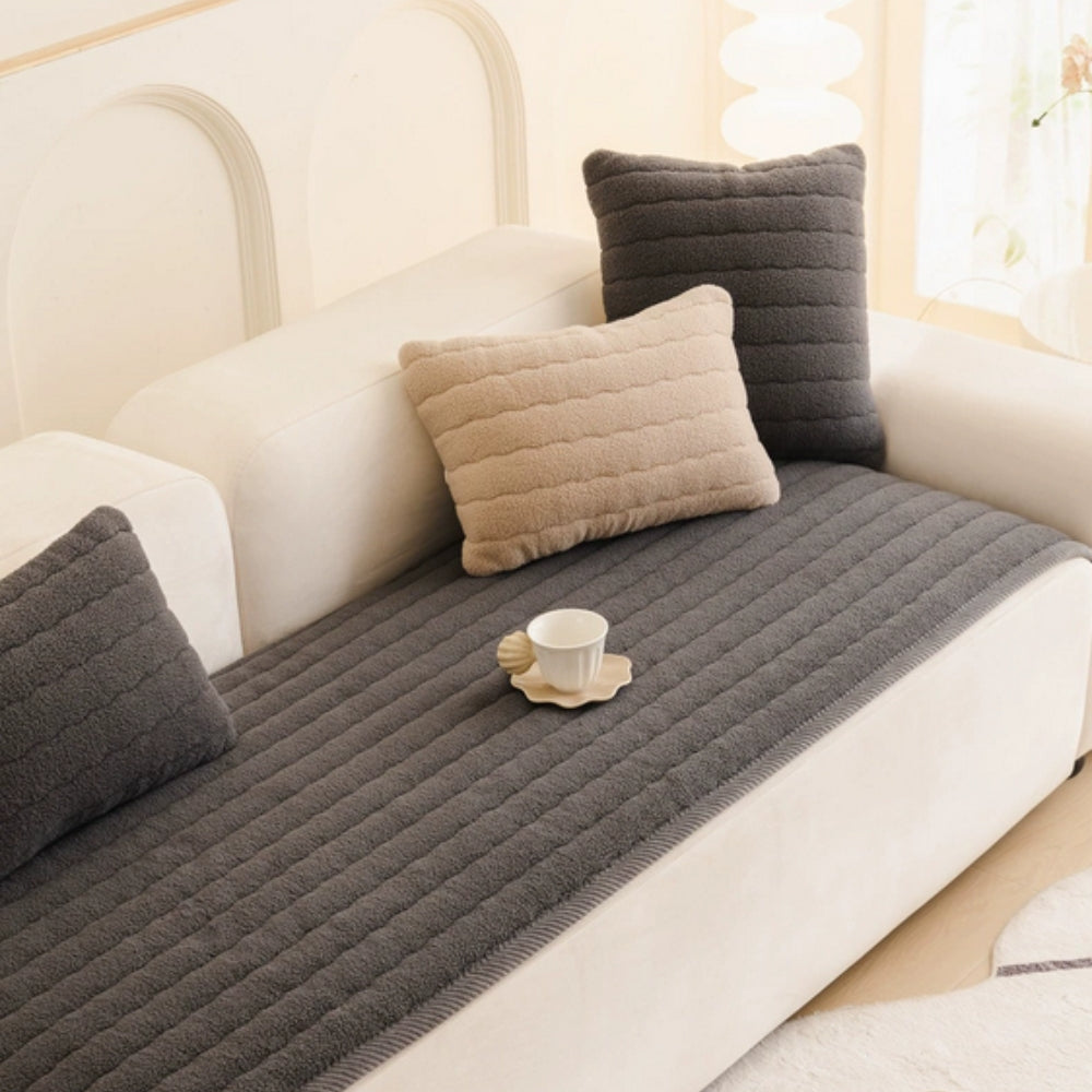 Skorter | Chic Thick Plush Sofa Cover