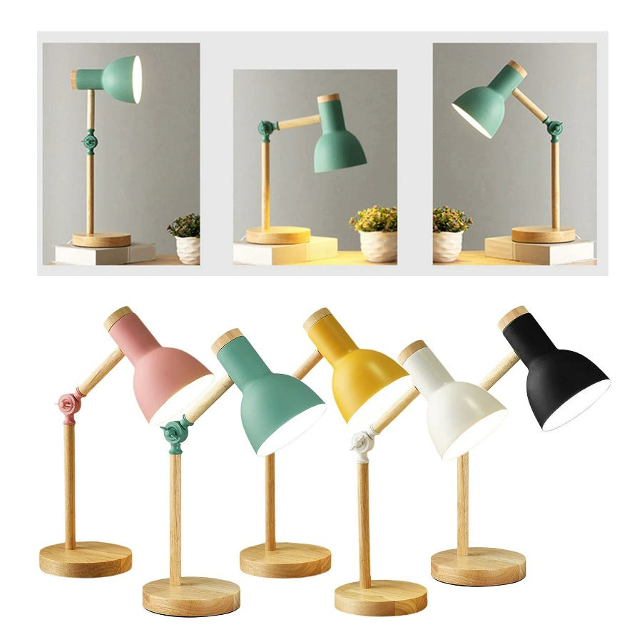 Skorter | Nordic Wood Desk Lamp – Minimalist and Elegant Lighting