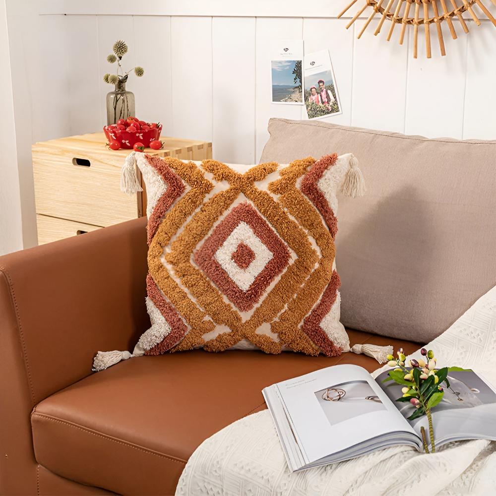 Skorter | Casablanca Tufted Cushion Cover