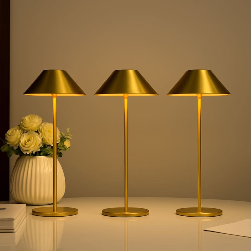 Skorter | Gold Modern Touch LED Lamp
