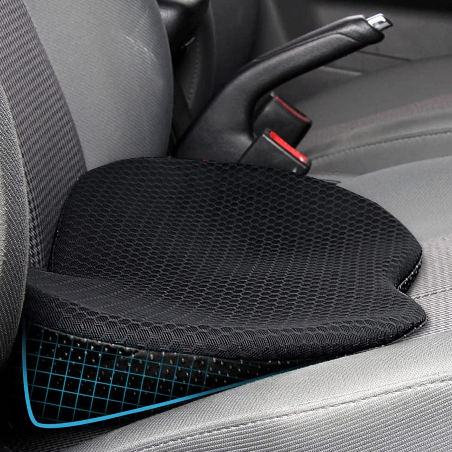 Skorter | Car Seat Booster Cushion – Memory Foam Height & Comfort Support