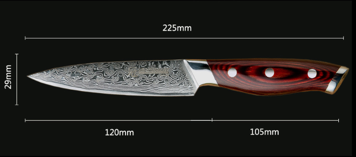 Skorter chef - santoku