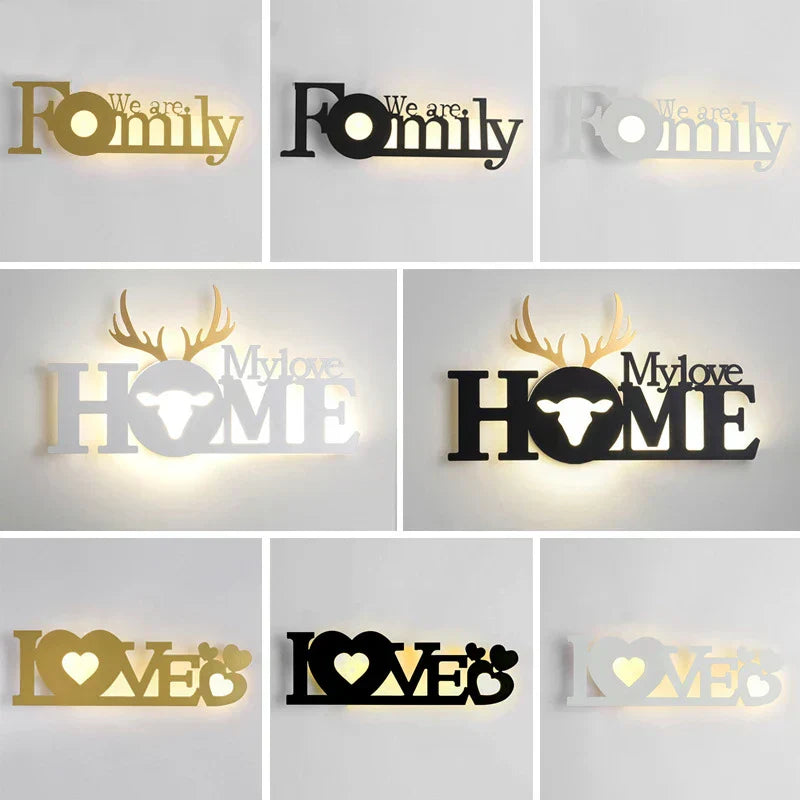 Skorter | LetterGlow - Modern LED Letter Lamp for Wall Mounting – Decorative Lighting