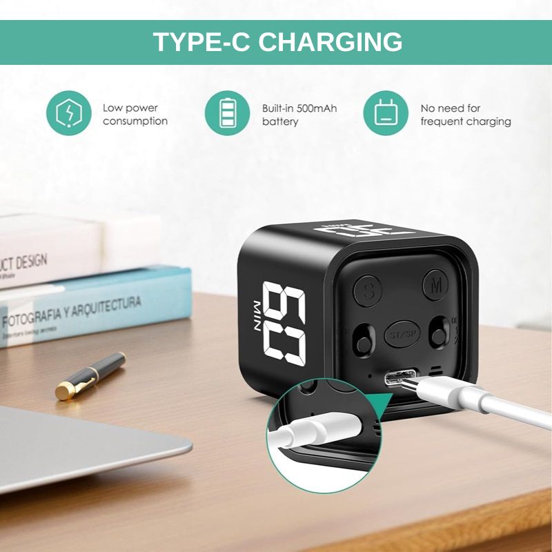 Skorter | Smart Cube Timer with Gravity Sensing and LED Display