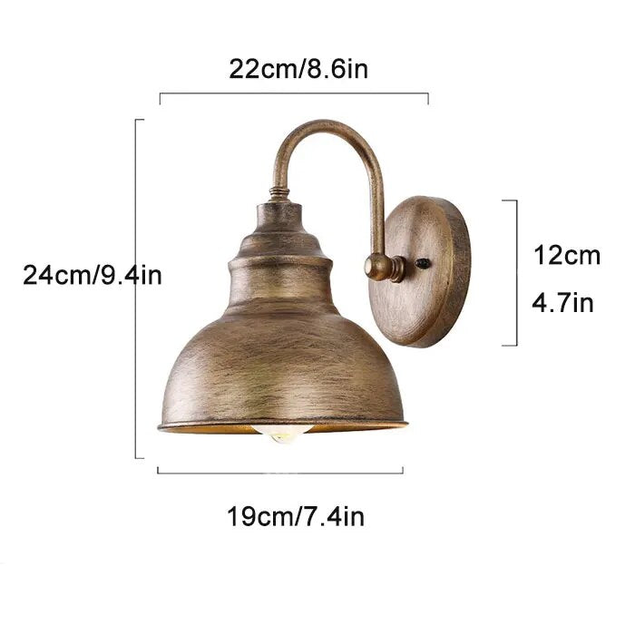 Skorter | RetroLys - Klassisk utomhusvägglampa