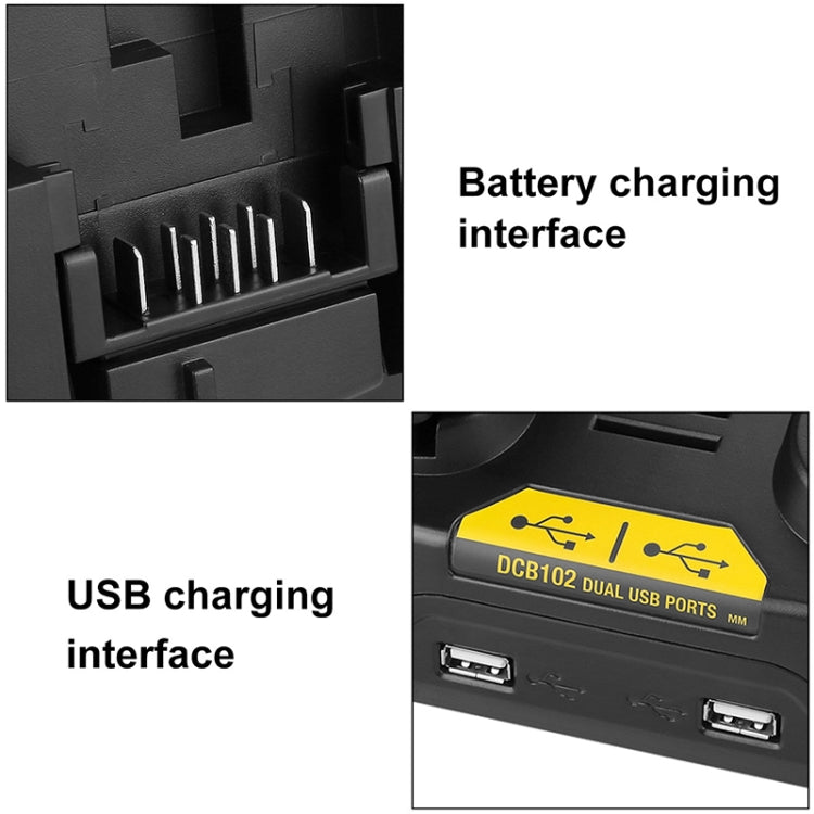 Skorter | 10.8V-20V Power Tool Battery Charger(AU Plug)