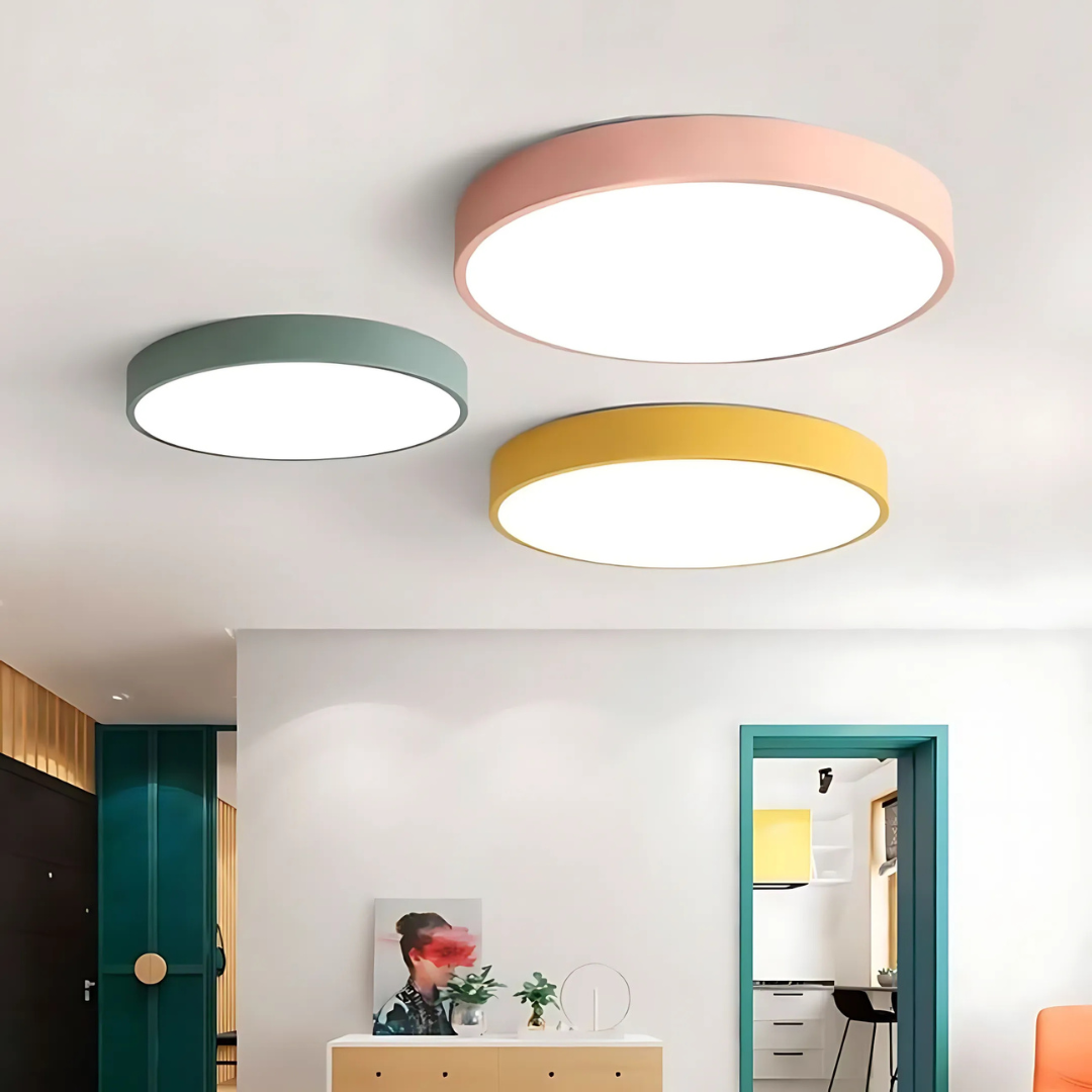Skorter | Delos – Scandinavian Wooden LED Ceiling Light | Modern Energy-Efficient Interior Lighting