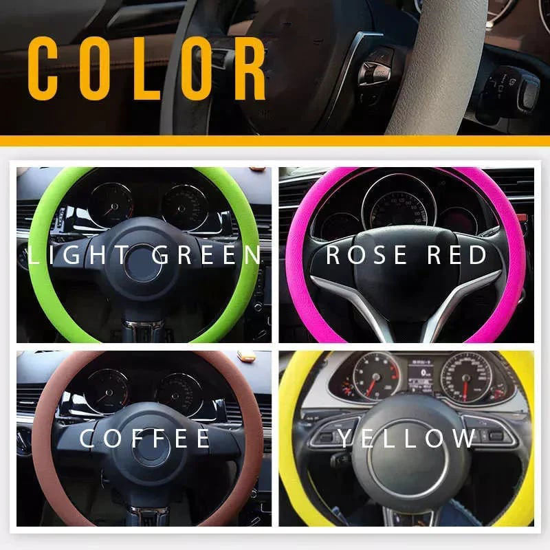 Skorter | Cool non-slip silicone steering wheel cover